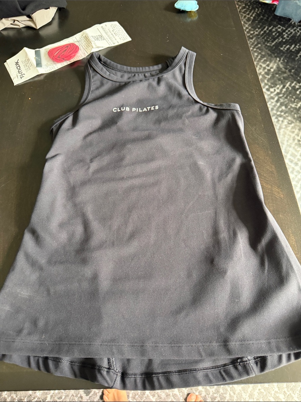 Club Pilates Racerback tank size Small - Picture 2 of 5